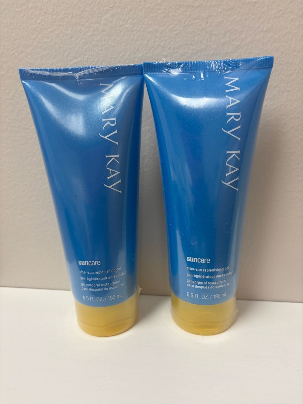 Lot of 2 - Mary Kay After Sun Replenishing Gel, 6.5 fl oz each, New & Sealed